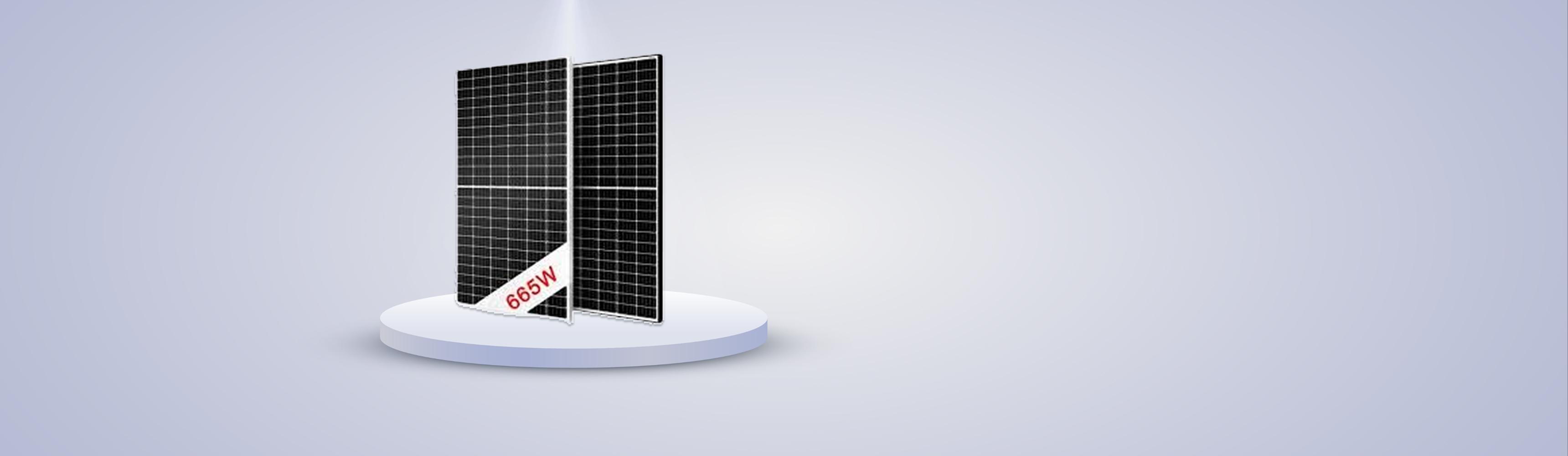 پنل خورشیدی 665 وات برند canadian solar