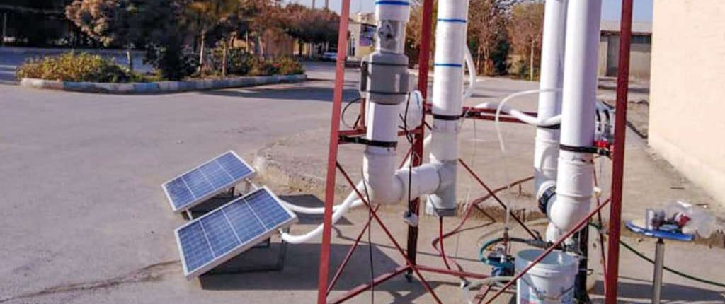 آب شیرین کن خورشیدی ایرانی ساخت دانشگاه یزد